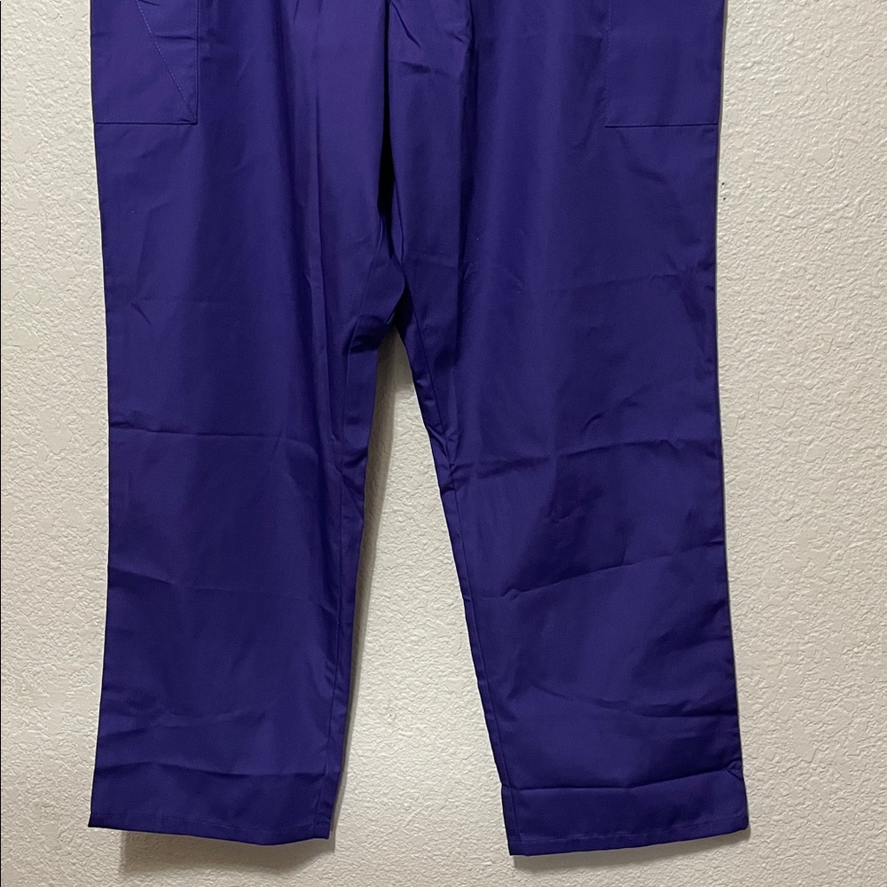 Cherokee Women's Grape Traditional Scrub Pants. NWT. Size XL. - Picture 3 of 13